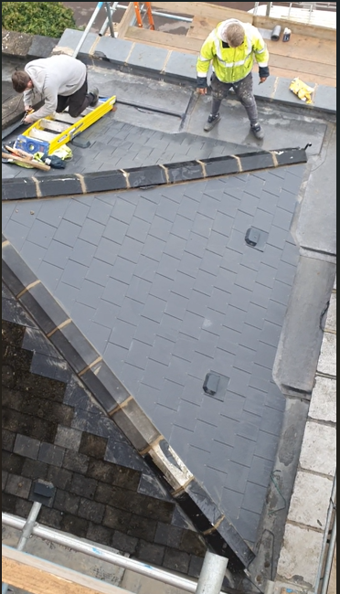 new slate roof
